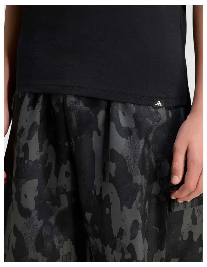 Adidas Camo Graphic T-Shirt Junior in Black