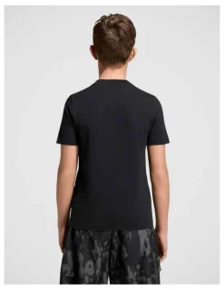Adidas Camo Graphic T-Shirt Junior in Black