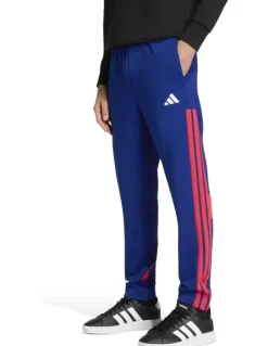 adidas House of Tiro Colors of Football High Waisted Wide Leg Pant in Blue