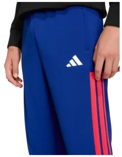 adidas House of Tiro Colors of Football High Waisted Wide Leg Pant in Blue