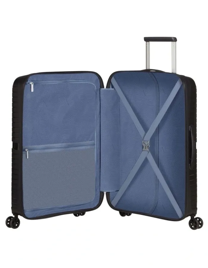 American Tourister Airconic 77cm Spinner Suitcase in Black