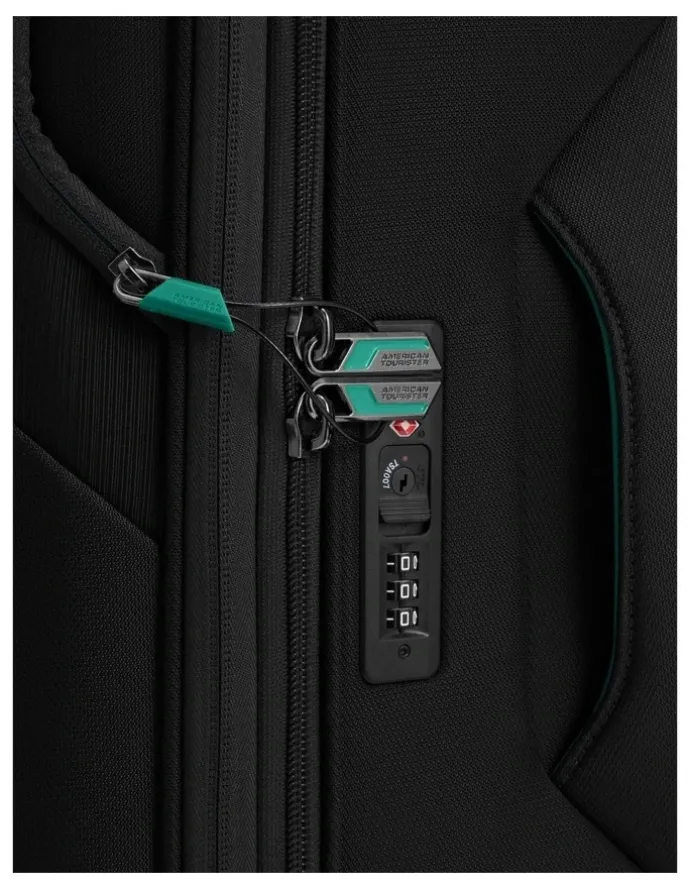 American Tourister Applite 5 55cm Spinner Suitcase in Black