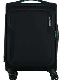 American Tourister Applite 5 55cm Spinner Suitcase in Black