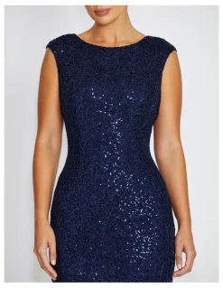 Anthea Crawford Elizabeth Stretch Corded Lace Dress