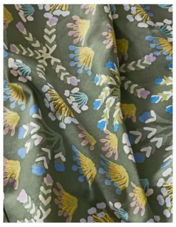 Artists of Ampilatwatja Desert Flowers Cotton Sheet Set by Jessie Ngwarraye
