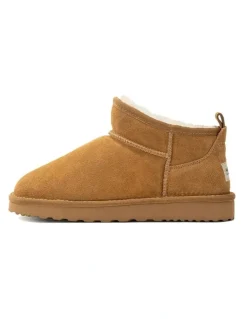 Aus Wooli Ugg Airlie Ultra Mini Boots in Brown
