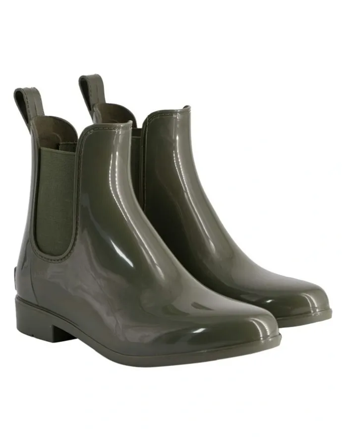 Aus Wooli Ugg Rain Ugg Boots With Free Sheepskin Insole in Green