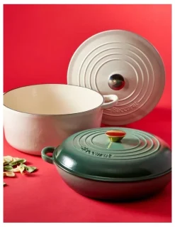 Baccarat Baccarat Le Connoisseur Round French Oven 29cm 6.3L in Cream