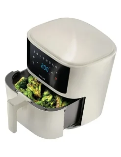 Baccarat Baccarat The Healthy Fry 5.7L Compact Air Fryer in Cream