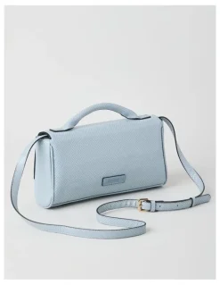 Basque Ava Satchel Bag in Blue