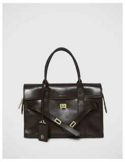 Belle & Bloom So What Tote Bag in Chocolate