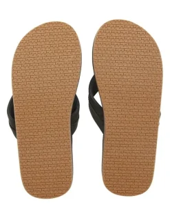 Billabong All Day Impact Cush Thongs in Black