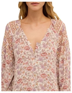 Billabong Forevermore Dreamer Mini Dress in Multi