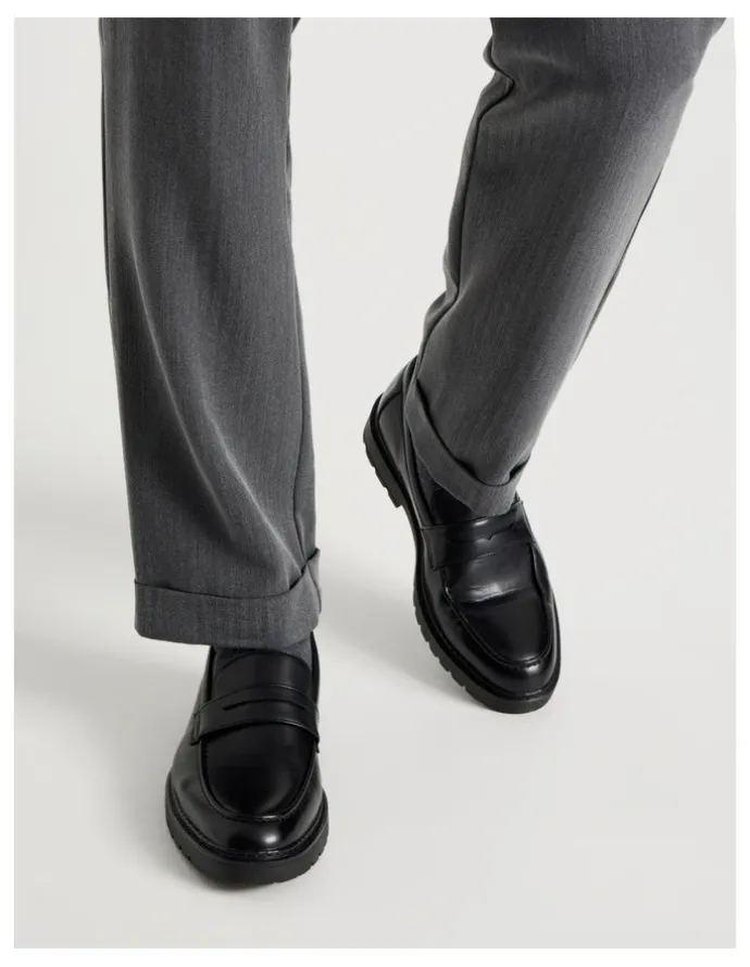 Blaq Atticus Chunky Loafers in Black
