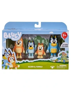 Bluey Figure 4 Pack