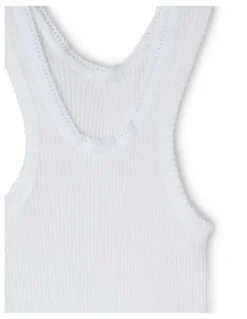 Bonds Baby Singlet 4 Pack in White