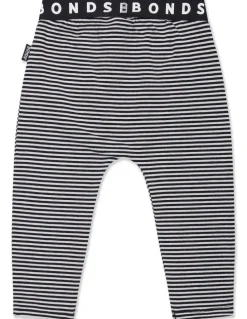 Bonds Baby Stretchies Legging in Black/White