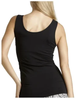 Bonds Basics Chesty Singlet in Black