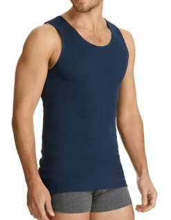 Bonds Chesty Athletic Singlet in Navy