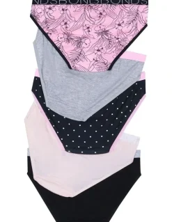 Bonds Kids Bikini 5 Pack in Multi