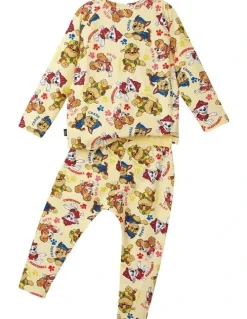 Bonds Paw Patrol Long Sleeved Sleep Set in All Paws on Deck Print