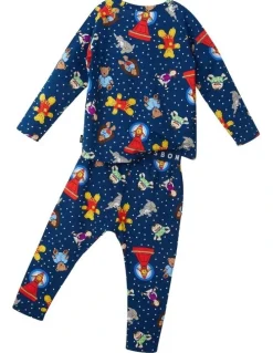 Bonds School Long Sleeve Sleep Set in Print