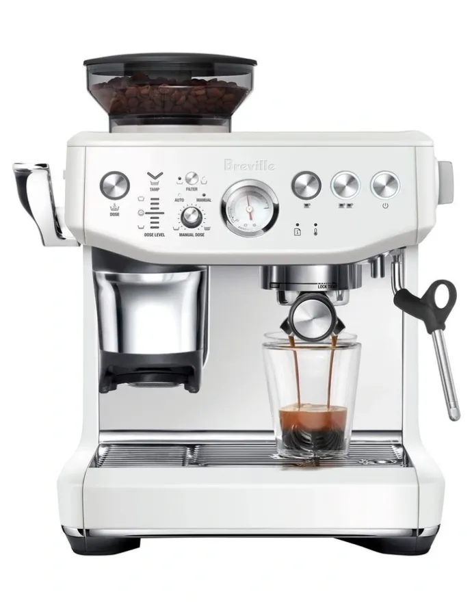 Breville Barista Express Impress in Sea Salt, BES876SST4IAN1