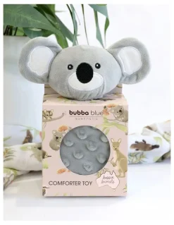 Bubba Blue Aussie Animal Comforter Toy Koala in Grey