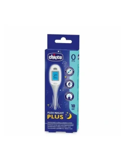 Chicco Flex Night Plus Thermometer in White