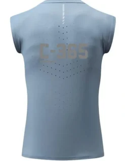 Clubman C-365 Flex Singlet in Haze Blue
