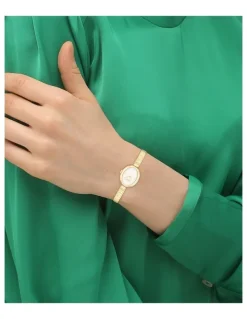 Coach Sammy Ionic Plated Dial Watch in Gold