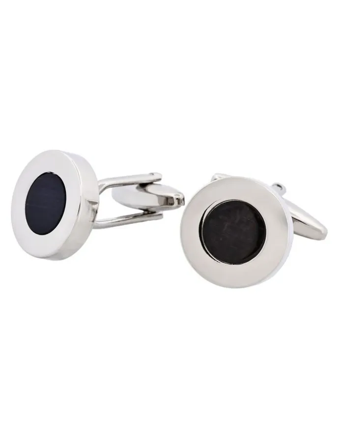 Cudworth Black cat's eye Cufflinks