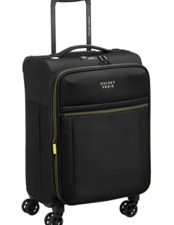 Delsey Brochant 3 55cm Carry On in Deep Black