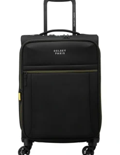Delsey Brochant 3 55cm Carry On in Deep Black