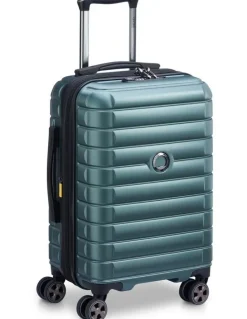 Delsey Shadow 5.0 55cm Carry-on Suitcase in Green