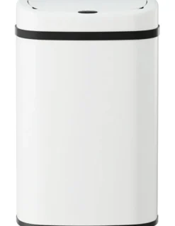 Devanti Motion Sensor 50L Rubbish Bin in White