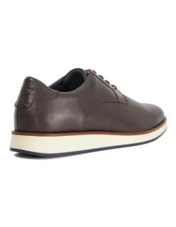 Dune London Bow Lace-Up Shoe in Brown