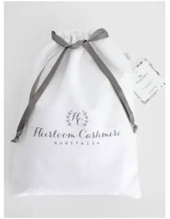 Heirloom Cashmere Cashmere Woven Scarf in Sand