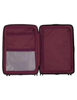 Kadi Hardshell Carry-on Business TTIK-4-M Suitcase in Plum