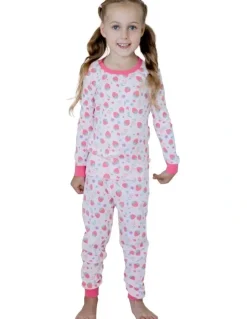 Marquise Pyjama Set 2 Piece in Strawberry