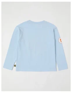Milkshake Essentials Long Sleeve T-Shirt in Racing Light Blue