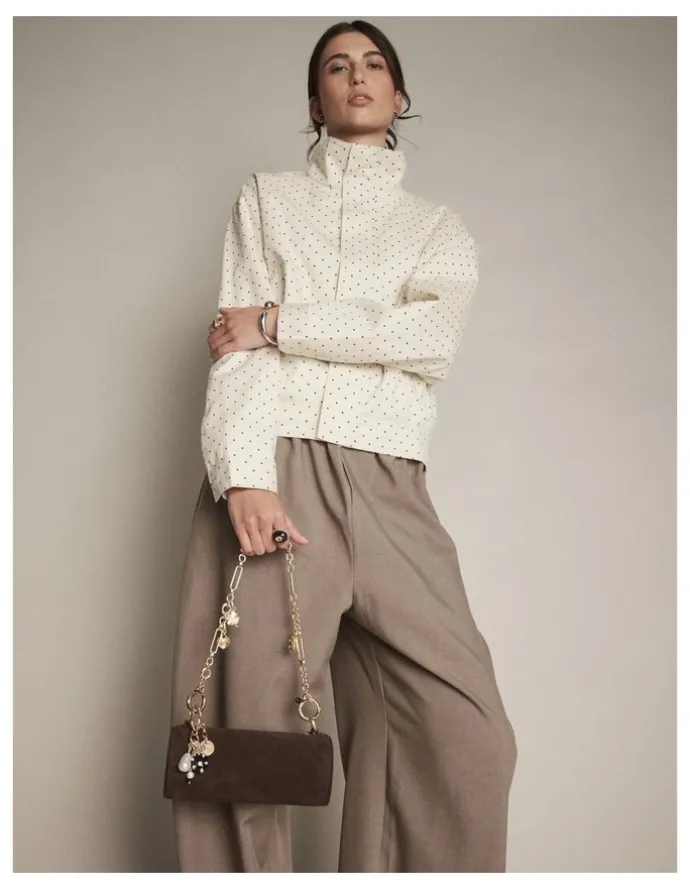 Mimco Barrel Mini Shoulder Bag in Chocolate