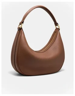 Mimco Luna Crescent Bag in Walnut