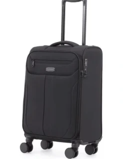 Monsac Coast 56cm Softside Suitcase MM1130-S-A in Black