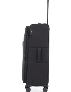 Monsac Coast 78cm Softside Suitcase MM1130-L-A in Black