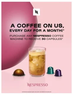 Nespresso Essenza Mini and Milk Capsule Coffee Machine in White EN85BMAE
