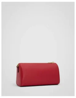 Oroton Harvey Baguette Crossbody in DARK RUBY