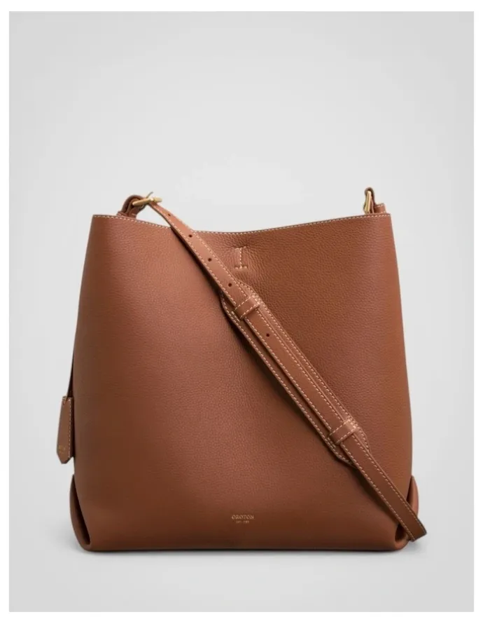 Oroton Margot Hobo Bag in Whiskey