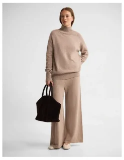 Oxford Arabella Wool Blend Knit in Fawn