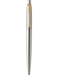Parker Parker Jotter Ballpoint Pen Stainless Steel Gold Trim